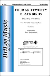 Four and Twenty Blackbirds Two-Part choral sheet music cover